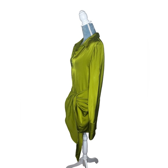 RAT & BOA ALANIS DRESS IN GREEN - Picture 3 of 8